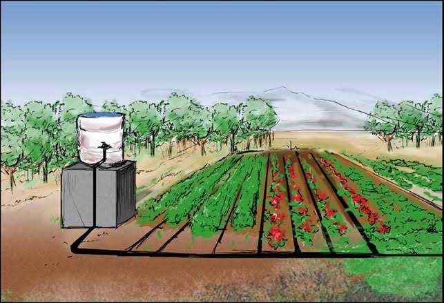 Техническое обслуживание системы полива и орошения на огороде
